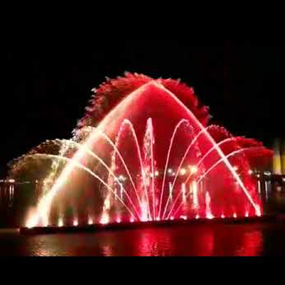 SBM Water Fountain Port Louis Waterfront